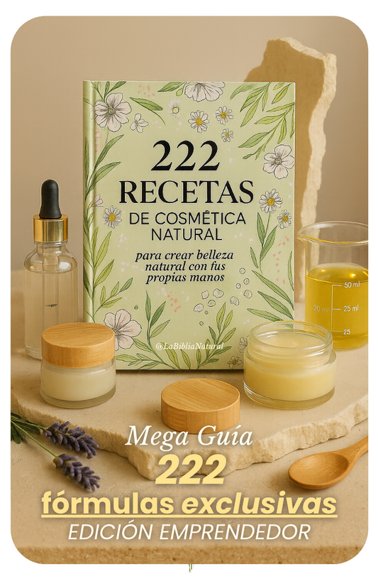 222 RECETAS EXCLUSIVAS: Ebook Cosmetica Natural